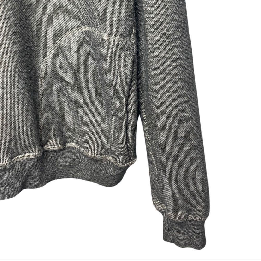 Nsf Grey High Neck Collared Toggle Pullover Knit … - image 7